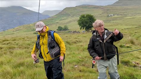 Fly Fishing A Mountain Lake Video Llyn Cwm Dwythwch Llanberis