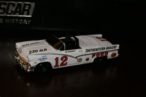 Joe Weatherly 1956 Southeastern Ford Dealers Ford Sunliner Car Model