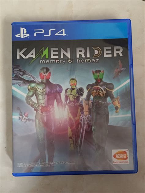 PS4 Kamen Rider Memory Of Heroez Video Gaming Video Games