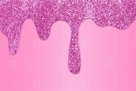 Pink Dripping Glitter Background Stock Photo At Vecteezy