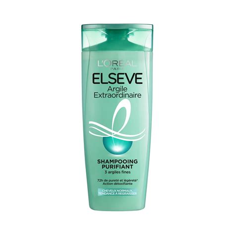 Shampoing Purifiant Cheveux Normaux Argile Extraordinaire Elseve Le