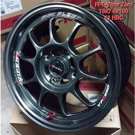 Jual Velg Mobil Untuk Calya Sigra Jazz Brio R Ring Pcd X Ff