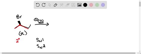 SOLVED Sodium Cyanide NaCN Reacts With R 2 Bromobutane According