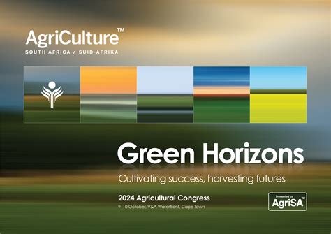 Agrisa Announces Green Horizons Agricultural Congress In Cape Town