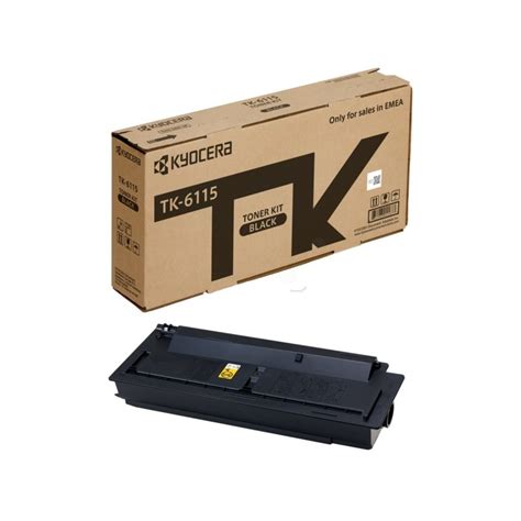 Cartouche De Toner TK 6115 Kyocera Originale Noir RueDuToner Fr