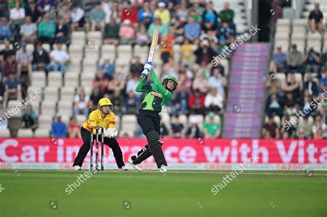 Smriti Mandhana Southern Brave Batting During Editorial Stock Photo ...