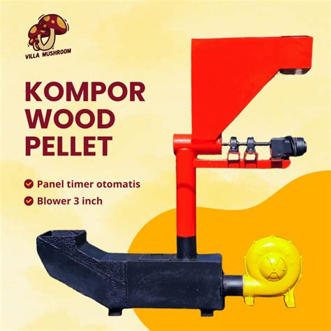 Jual Kompor Biomassa Bahan Bakar Wood Pellet Pelet Kayu Shopee