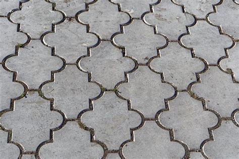 Concrete Pavement Tiles Pattern Stock Photo - Image of tiles, pavement ...