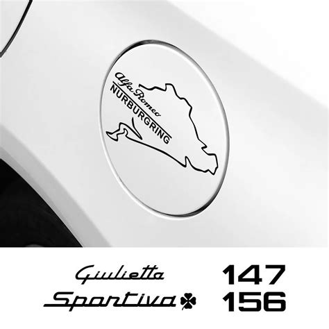 Per Alfa Romeo Giulia Giulietta Mito Stelvio Gt Adesivi Per