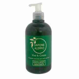 Sapone Aleppo Biomeda Liquido Di Olio Di Alloro Con Dosatore