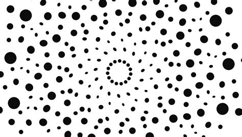 Illustration Background With Lots Of Black Spots Vector Art At