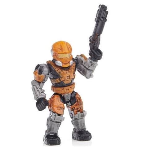 Unsc Spartan Hazop Orange Mega Construx Halo Micro Figure Series 8