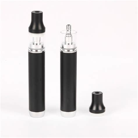 Private Label Black 2ml Empty Rechargeable Disposable Vape Pen Ceramic