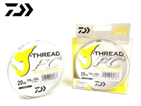 Line Daiwa J Thread Fc Leader Fluorocarbon Yds M