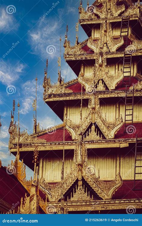 The Mandalay Royal Palace Of The Last Burmese Monarchy In Myanmar