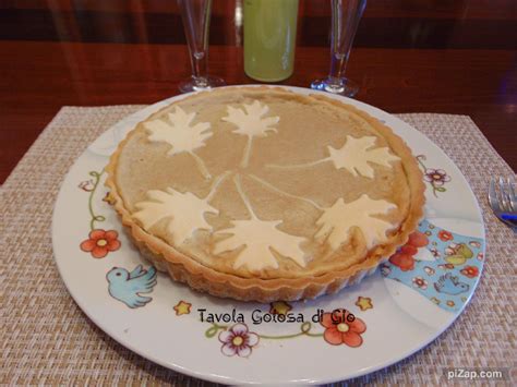 Crostata golosa con crema al caffè tavola golosa di gio