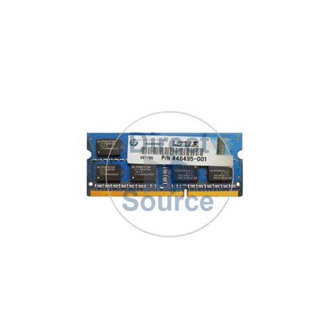 HP 446495 001 1GB DDR2 PC2 5300 NON ECC UNBUFFERED 200 Pins Memory