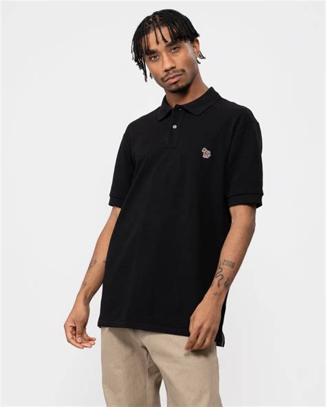 Paul Smith Ps Paul Smith Mens Regular Fit Cotton Piqué Zebra Logo Polo