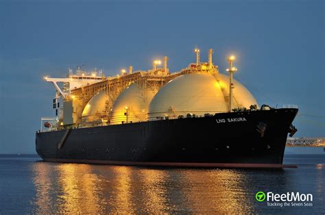 Vessel Lng Sakura Lng Tanker Imo Mmsi