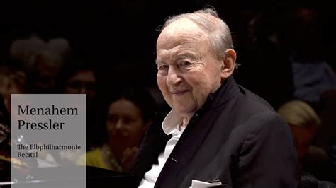 Menahem Pressler Beim SHMF YouTube