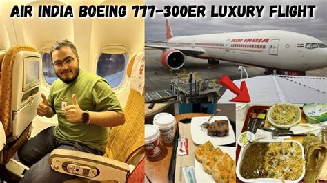 Luxurious Air India Boeing Er Flight Journey After Tata