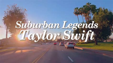 日落在加州兜风听【taylor Swift】 Suburban Legends Iambetty Iambetty 哔哩哔哩视频