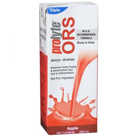 Buy Cipla Ors Prolyte Apple Liquid 200 Ml Online At Best Price In India Flipkart Health