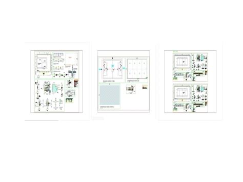 Paddel Court In Dwg 161 Mb Cad Library