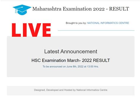 Maharashtra Board HSC Result 2022 Declared MSBSHSE HSC 12th Result