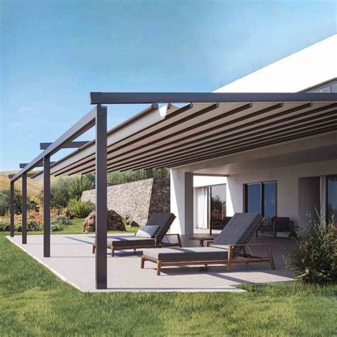 Pergola Toile R Tractable Zenith Classic Adoss E Atrium Concept