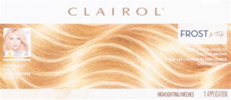 Clairol Frost And Tip Ultra Precise Blonde Highlights With Cc Colorseal