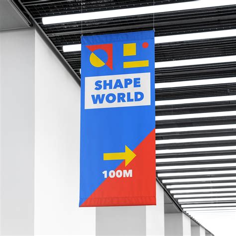 shape world brand identity  behance
