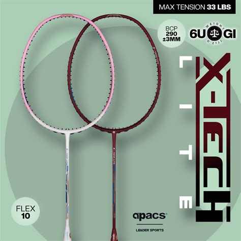 Free String Grip Apacs Badminton Racket X Tech Lite Shopee Malaysia