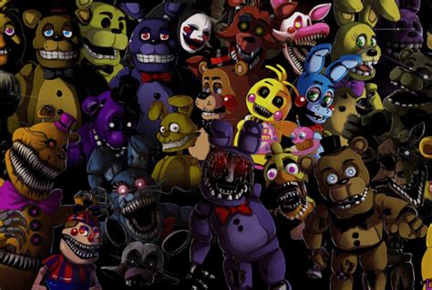 Fnaf Animatronics Guide Fnaf Insider