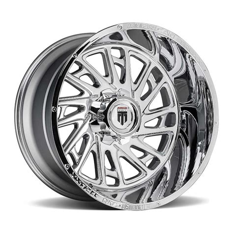 AT1905 2152C 24 20x10 BLADE American Truxx Wheels In 5x127 24 Offset