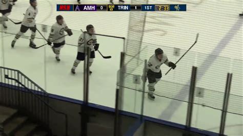 Amherst College Mammoths Vs Trinity College Bantams Mens Hockey