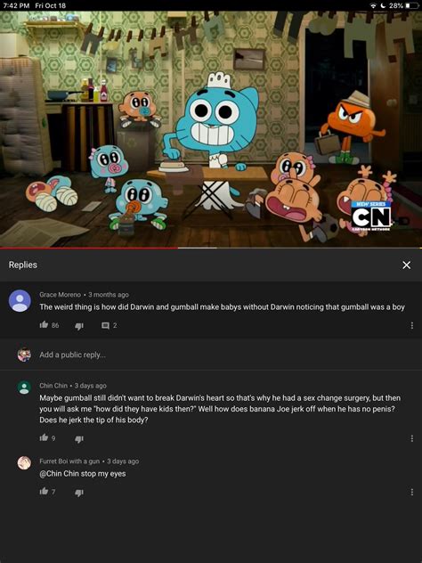 Cursed Gumball Rcursedcomments