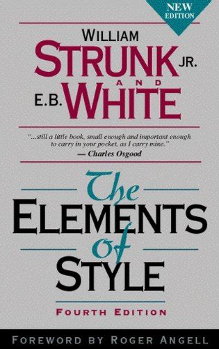 The Elements of Style, Fourth Edition