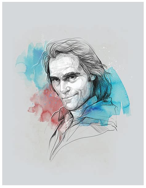 Portrait digital drawing :: Behance