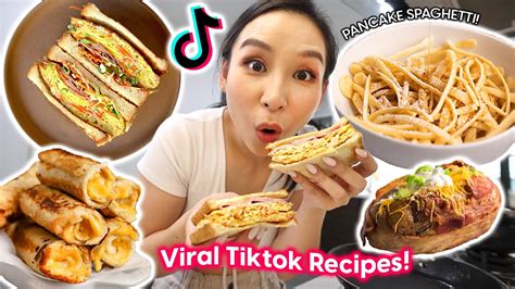 Testing Viral Tiktok Breakfast Recipes Delicious Start To The Day