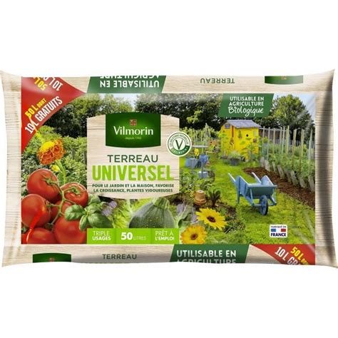 Vilmorin Terreau Universel L Dont L Gratuit Cdiscount Jardin