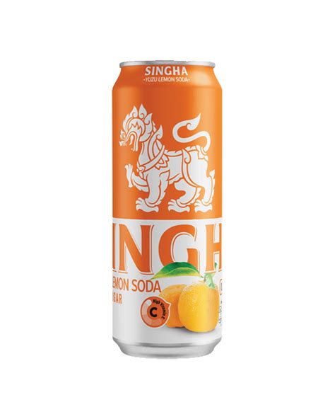 Buy Singha Singha Yuzu Lemon Soda Sparkling Water 330ml Online Low