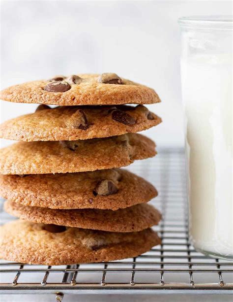 Thin And Crispy Chocolate Chip Cookies Recipe