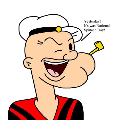 Popeye talks about National Spinach Day by MarcosPower1996 on DeviantArt