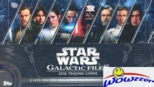 Topps Star Wars Galactic Files Checklist Info Boxes More