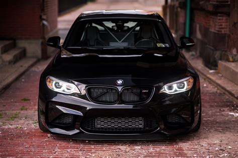 This Is A Magnificent Black Sapphire Metallic Bmw M2 Coupe With Hre Wheels And Carbon Fiber Aero