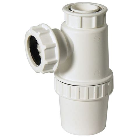 32mm Anti Vac Sink Waste Bottle Trap 76mm Seal Tb37a Plumbing Pipe