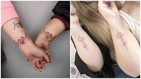 Bellos Tatuajes De Madres E Hijas