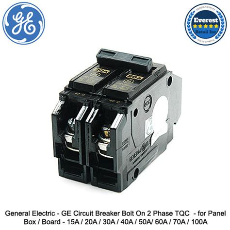 General Electric Ge Circuit Breaker Bolt On Phase Tqc For Panel