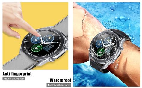 Pack Uniqueme Screen Protector Compatible For Samsung Galaxy Watch